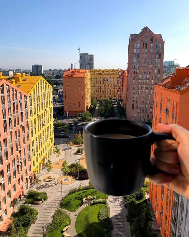 Comfortable Studio Apartments In A Secure Residential Complex Comfort Town Кт-02 Kiev Eksteriør bilde